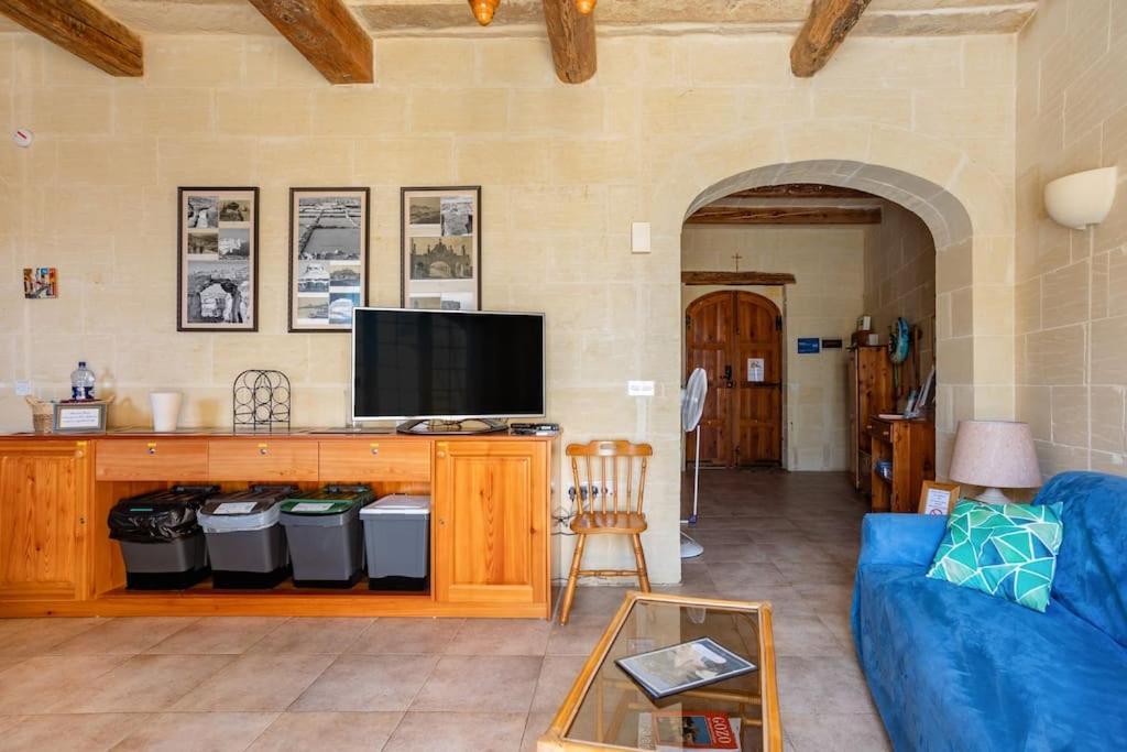 Gozo Rustic Farmhouse With Stunning Views And Swimming Pool Vila Sannat Exterior foto